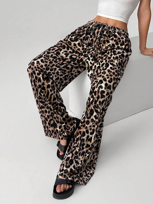 Leopard Luxe Pants