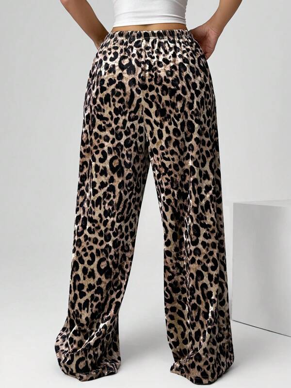 Leopard Luxe Pants