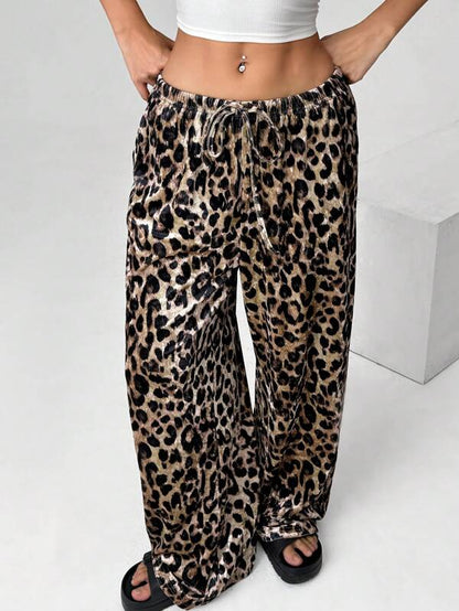 Leopard Luxe Pants