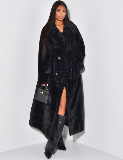 Evelyn Luxe Faux Fur Coat