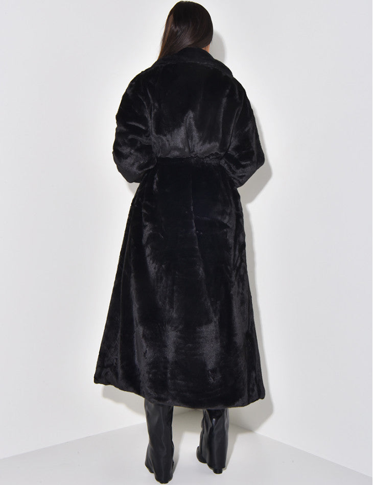 Evelyn Luxe Faux Fur Coat